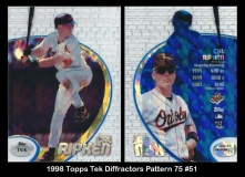 1998 Topps Tek Diffractors Pattern 75 #51