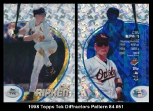1998 Topps Tek Diffractors Pattern 84 #51