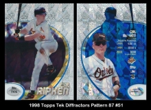 1998 Topps Tek Diffractors Pattern 87 #51