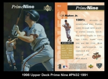 1998 Upper Deck Prime Nine #PN32 1991