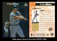 1998 Upper Deck Prime Nine #PN33 1995
