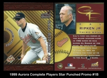 1999 Aurora Complete Players Star Punched Promo #1B