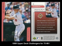 1999 Upper Deck Challengers for 70 #81