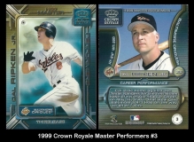1999 Crown Royale Master Performers #3