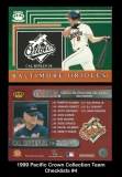 1999 Pacific Crown Collection Team Checklists #4