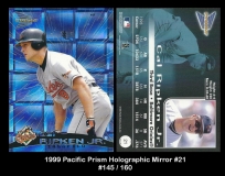 1999 Pacific Prism Holographic Blue #21