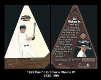 1999 Pacific Cramers Choice #1