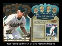 1999 Pacific Gold Crown Die Cuts Pacific Partners #2
