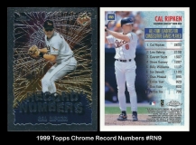 1999 Topps Chrome Record Numbers #RN9