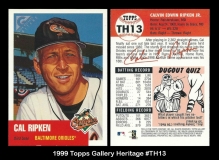 1999 Topps Gallery Heritage #TH13