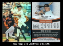 1999 Topps Gold Label Class 3 Black #67