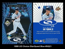 1999 UD Choice StarQuest Blue #SQ21