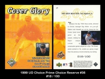 1999 UD Choice Prime Choice Reserve #36