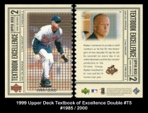 1999 Upper Deck Textbook of Excellence Double #T5