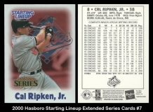 2000 Hasboro Starting Lineup Extended Series Cards #7