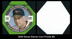 2000 Seven Eleven Coin Proofs #D