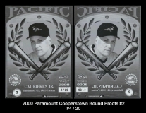 2000 Paramount Cooperstown Bound Proofs #2