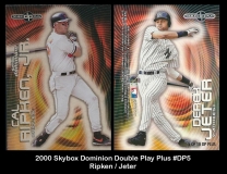2000 Skybox Dominion Double Play Plus #DP5