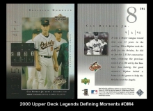 2000 Upper Deck Legends Defining Moments #DM4