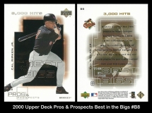 2000 Upper Deck Pros and Prospects Best in the Bigs #B8