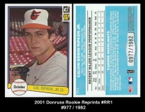 2001 Donruss Rookie Reprints #RR1