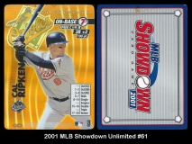2001 MLB Showdown Unlimited #61