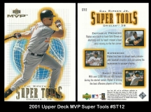 2001 Upper Deck MVP Super Tools #ST12