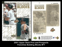 2001 Upper Deck Pros and Prospects Franchise Building Block #F7