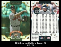 2002 Donruss Stat Line Season #8