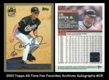 2003 Topps All-Time Fan Favorites Archives Autographs #CR