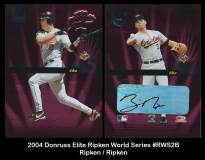 2004 Donruss Elite Ripken World Series #RWS2B