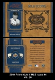 2004 Prime Cuts II MLB Icons #4