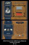 2004 Prime Cuts II MLB Icons Material Combo Prime #5