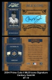 2004 Prime Cuts II MLB Icons Signature Century Gold #4