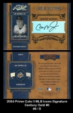 2004 Prime Cuts II MLB Icons Signature Century Gold #5