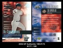 2004 SP Authentic 199 #173