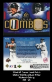 2004 SP Game Used Patch Stellar Combos Dual #RG2