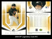 2004 SP Legendary Cuts #15