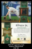 2004 SP Legendary Cuts Historic Patches #CR