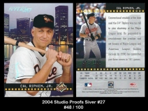 2004 Studio Proofs Silver #27