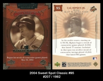 2004 Sweet Spot Classic #95