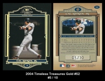 2004 Timeless Treasures Gold #52