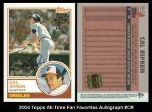 2004 Topps All-Time Fan Favorites Autograph #CR