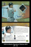 2005 Artifacts Signature Patches #CR