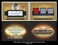 2005 Skybox Autographics Master Collection #CR