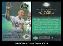 2005 eTopps Classic Events #CE14