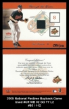 2005 National Pastime Buyback Game Used #CR16B 02 GG TY L2