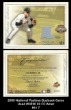 2005 National Pastime Buyback Game Used #CR20 03 FC Amer