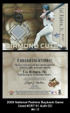 2005 National Pastime Buyback Game Used #CR7 01 AUTH DC