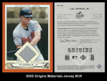 2005 Origins Materials Jersey #CR